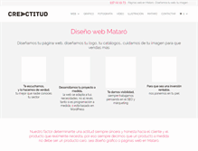 Tablet Screenshot of creactitud.com